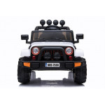 Elektrické autíčko - Jeep BRD-7588 4x4 - nelakované - biele